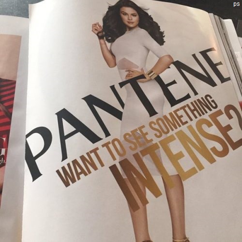 عکس های تبلیغاتی pantene در مجله ی vogue + یک عکس از مجله ی teen vogue عکس های تبلیغاتی pantene در مجله ی vogue + یک عکس از مجله ی teen vogue
