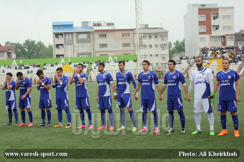 گزارش تصویری داماش گیلان و فولاد یزد