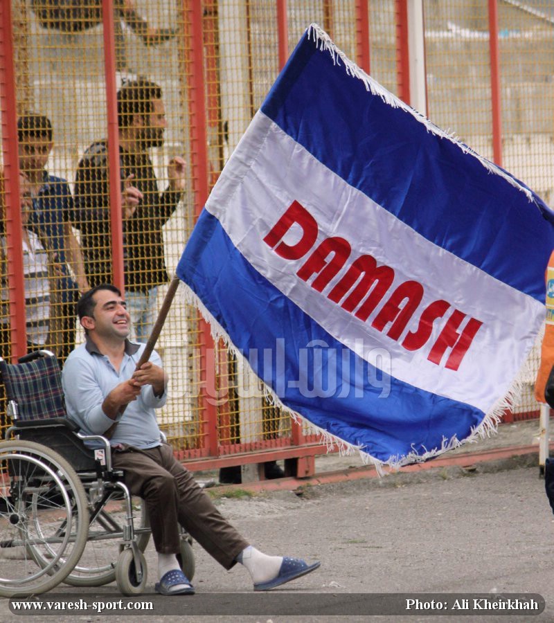 گزارش تصویری داماش گیلان و فولاد یزد