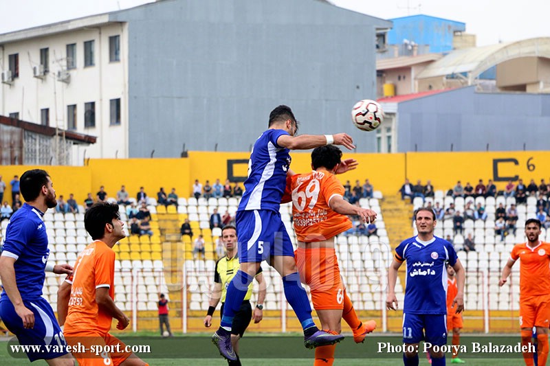 گزارش تصویری داماش گیلان و فولاد یزد