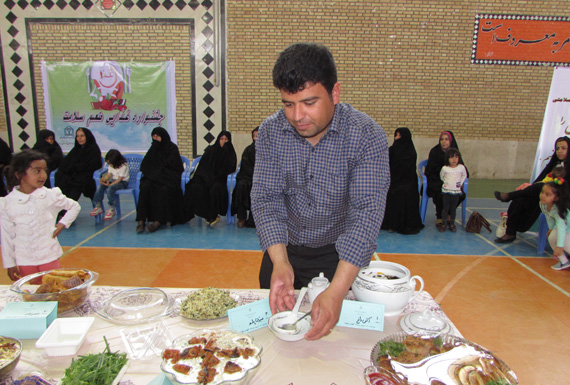 برگزاری جشنواره‌ای با طعم سلامتی / تصاویر