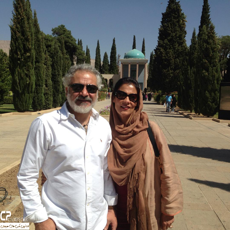 عکس شخصی مجید مشیری و همسرش