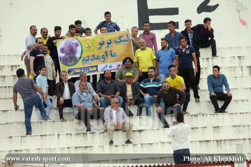 گزارش تصویری بازی داماش گیلان و نفت آبادان