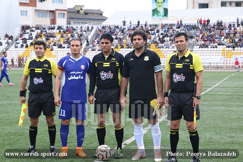 گزارش تصویری بازی داماش گیلان - نفت آبادان