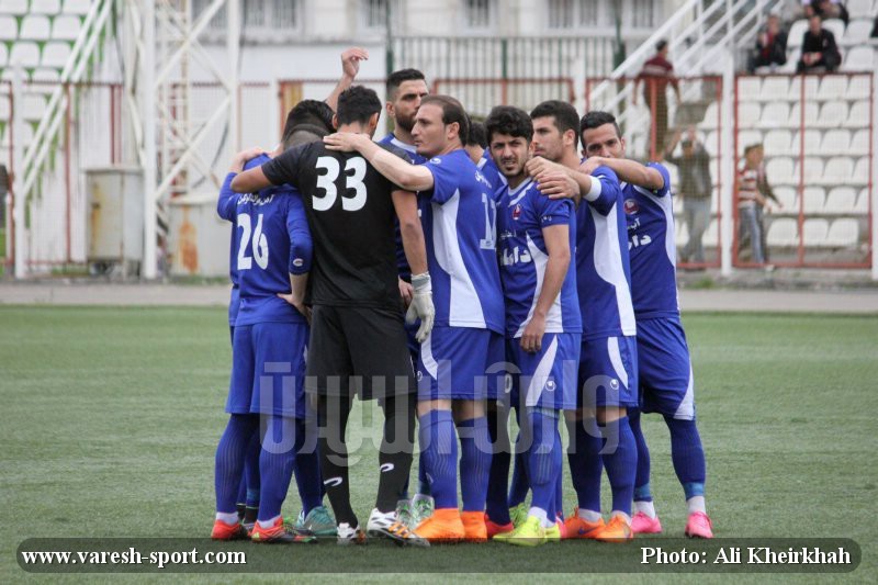 گزارش تصویری بازی داماش گیلان - نفت آبادان