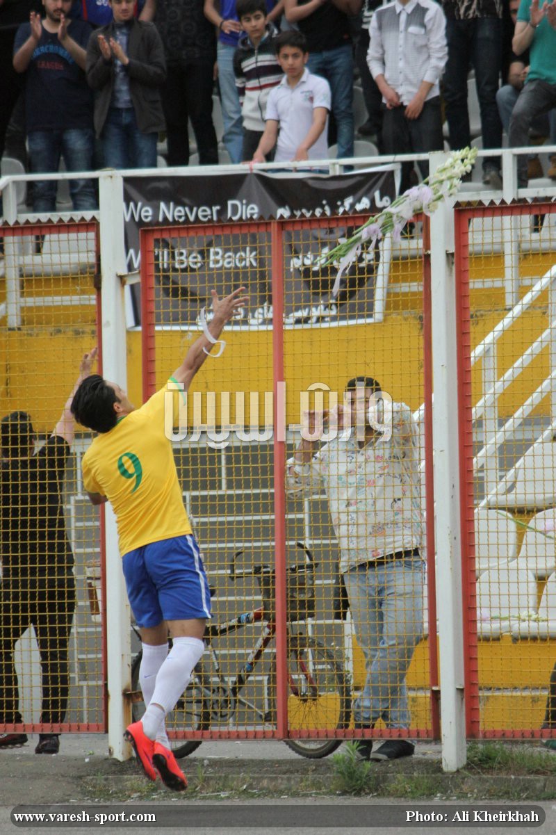 گزارش تصویری بازی داماش گیلان - نفت آبادان