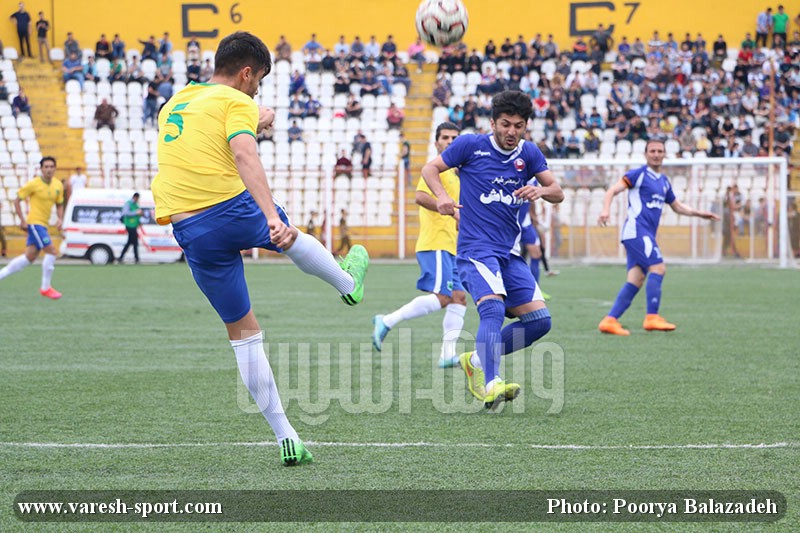 گزارش تصویری بازی داماش گیلان - نفت آبادان