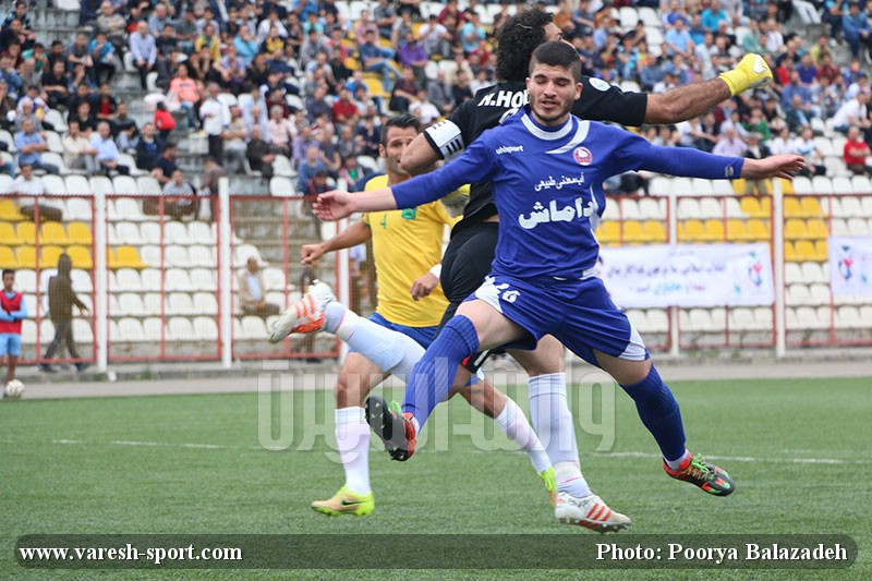 گزارش تصویری بازی داماش گیلان - نفت آبادان