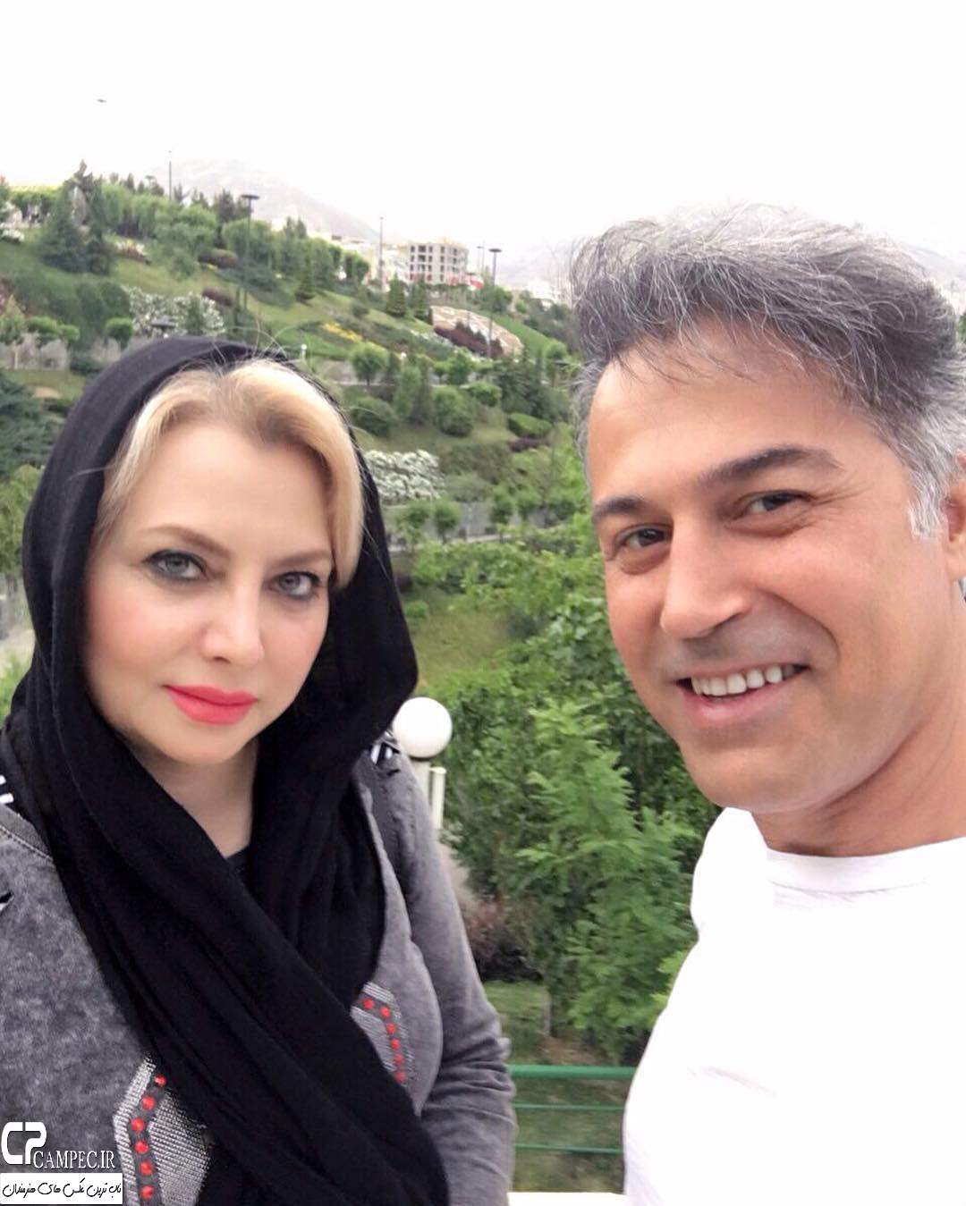 عکس شخصی دانیال حکیمی با همسرش