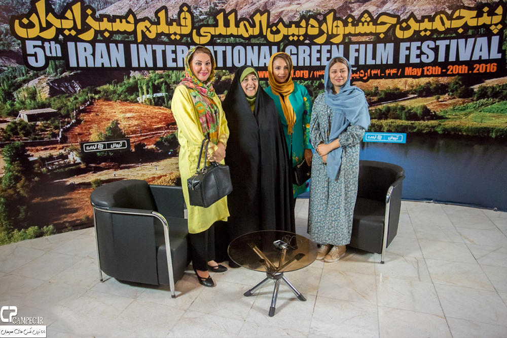 لاله اسکندری و شبنم قلی خانی در جشنواره فیلم سبز