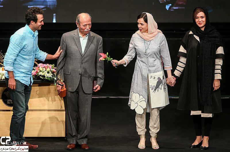 پریناز ایزدیار در جشن پایان سریال شهرزاد