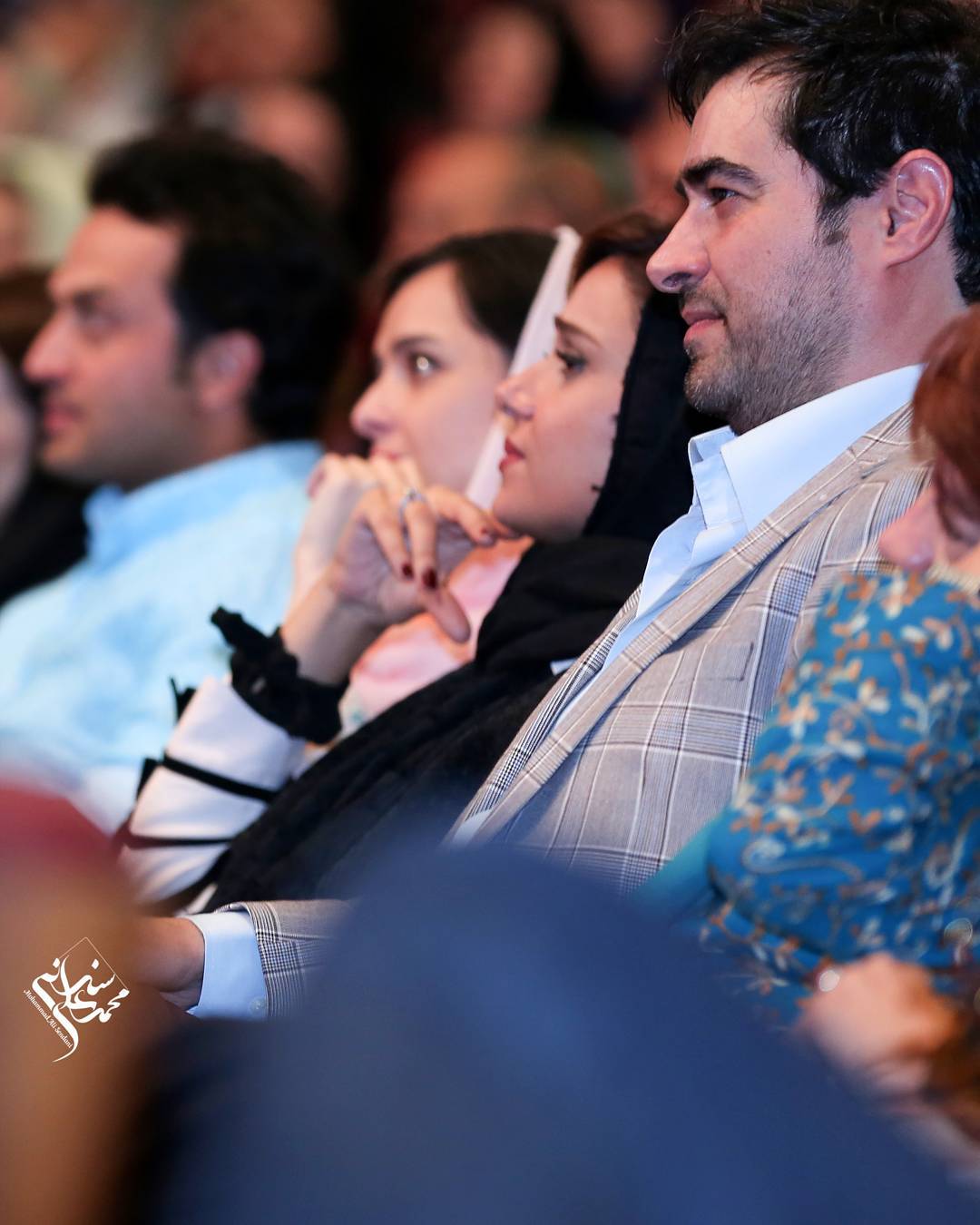 شهاب حسینی در جشن پایان سریال شهرزاد