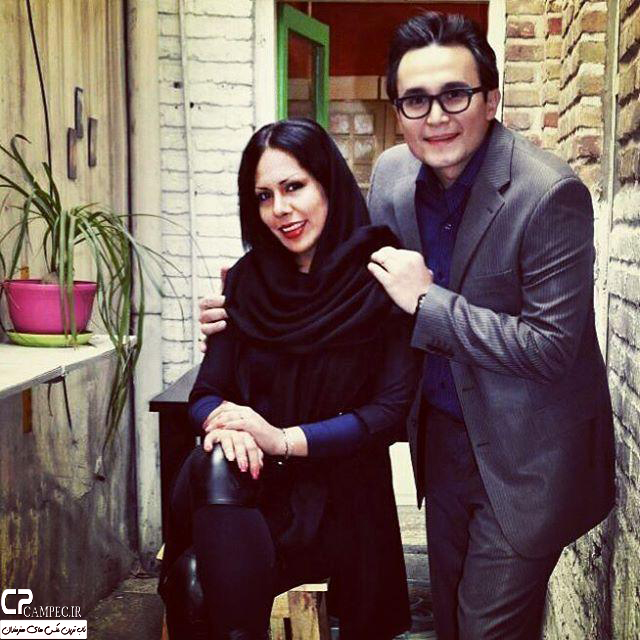 عکس شخصی کیوان محمودنژاد با همسرش