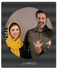 عکس سلفی حمید رضا پگاه با همسرش در کافه+بیوگرافی