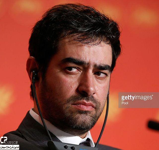 شهاب حسینی در نشست خبری فیلم فروشنده در جشنواره کن
