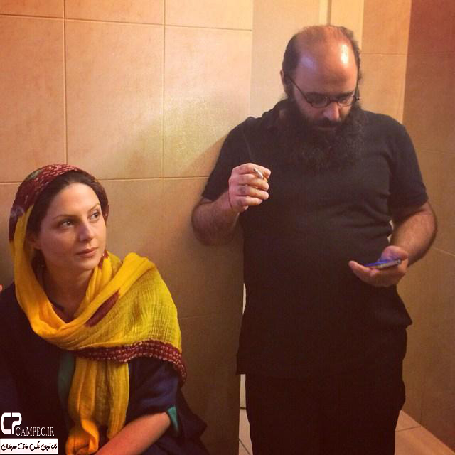 عکس شخصی سولماز غنی با همسرش