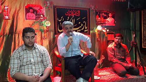 جشن میلاد زمان(عج) هیئت فاطمیون در محل حسینیه شهید محمد علی ت آبادی