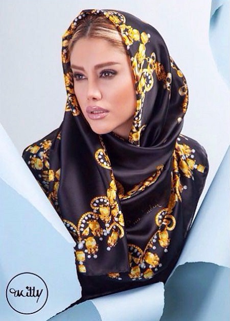 روسری ابریشمی شیک