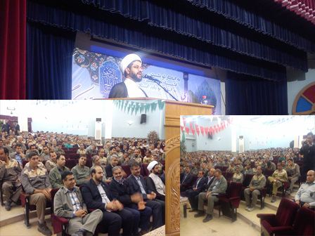 سخنرانی امام جمعه قهدریجان در جمع کارکنان شرکت سیمان سپاهان