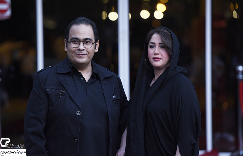 عکس شخصی رضا داود نژاد و همسرش غزل بدیعی