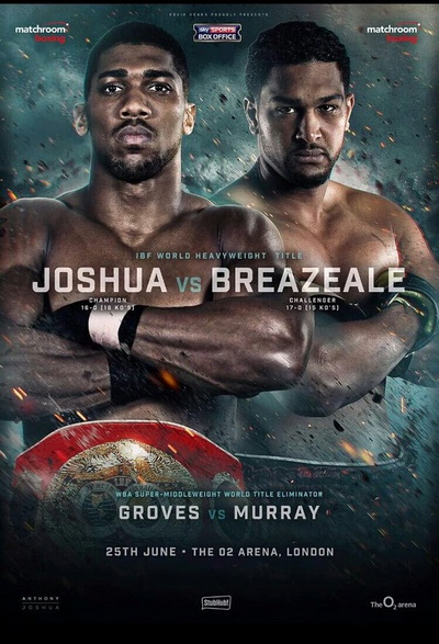 دانلود مسابقه بوکس :Anthony Joshua vs. Dominic Breazeale