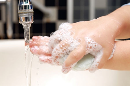 شستن دست 4