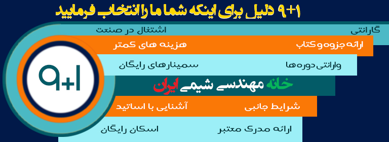 برگزار کننده دوره های نرم افزاری مهندسی شیمی خانه مهندسی شیمی ایران