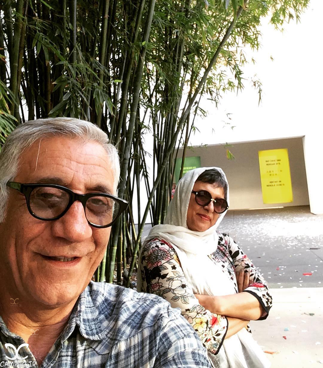زوج هنرمند مسعود رایگان و رویا تیموریان