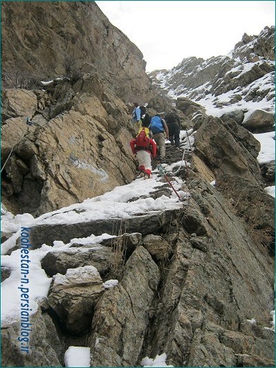 قله توچال از مسیر دربند و شیرپلا