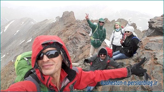 قله کمان کوه - گروه نشاط زندگی
