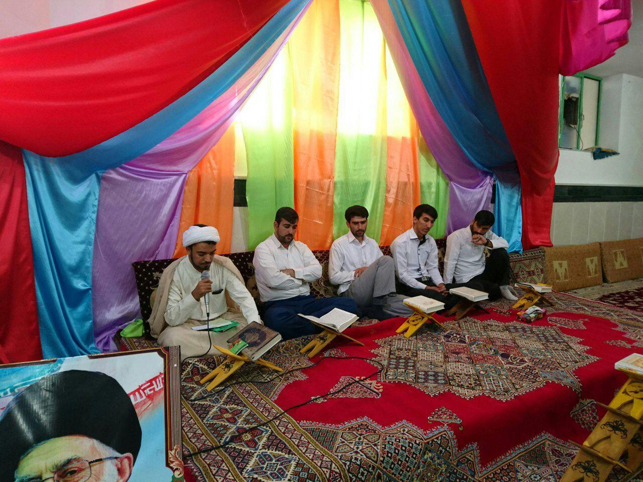 تصاویر/ جزء خوانی قرآن کریم در شهر ایور