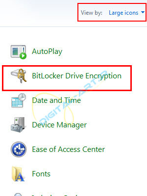 رمز گذاری روی درایو ها و حافظه های جانبی در ویندوز 7 - 08