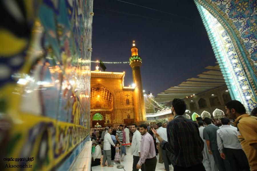 تصاویر زیبا از حرم مطهر امام علی (ع) در نجف | WwW.Aksooneh.IR