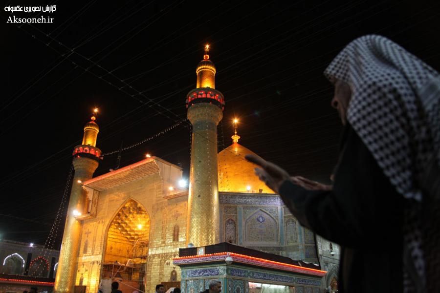 تصاویر زیبا از حرم مطهر امام علی (ع) در نجف | WwW.Aksooneh.IR