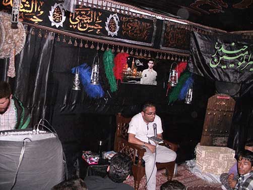 جلسات هفتگی هیئت زوّارالحسین (ع) - مدّاحی آقای یوسف محسنی