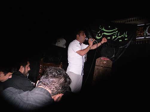 جلسات هفتگی هیئت زوّارالحسین (ع) - مدّاحی آقای یوسف محسنی