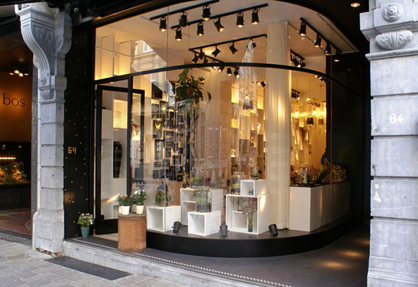 طراحی زیبای مغازه گل فروشی در بلژیک