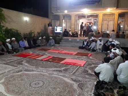 نشست روحانیون و طلاب شهر قهدریجان