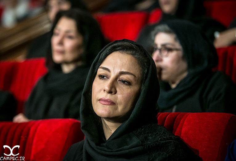 مریلا زارعی در مراسم یادبود عباس کیارستمی