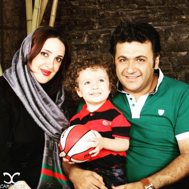 تصاویر شهرام عبدلی و همسر  و فرزندش+بیوگرافی