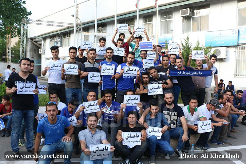 گزارش تصویری استقبال از سامر رجب اف و اسماعیل حاجی پور
