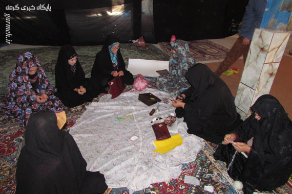 ترویج اقتصاد مقاومتی در اردوهای جهادی شهرستان گرمه / تصاویر