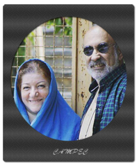 عکس و بیوگرافی عادل بزدوده با همسرش طاهره برومند