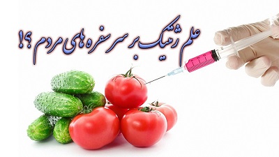 محصولات تراریخته بر سر سفره مردم