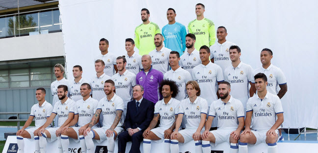 عکس تیمی فصل 17-2016 رئال مادرید (عکس)