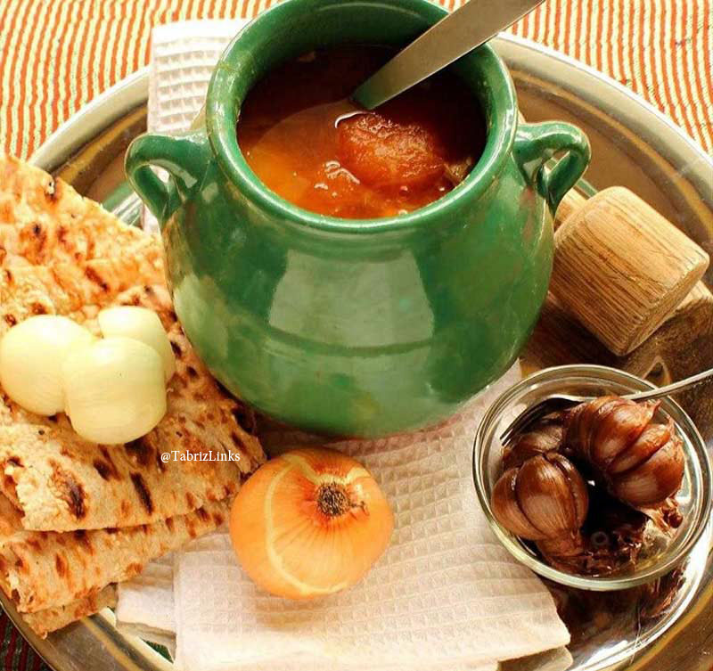 آبگوشت دیزی سنگی