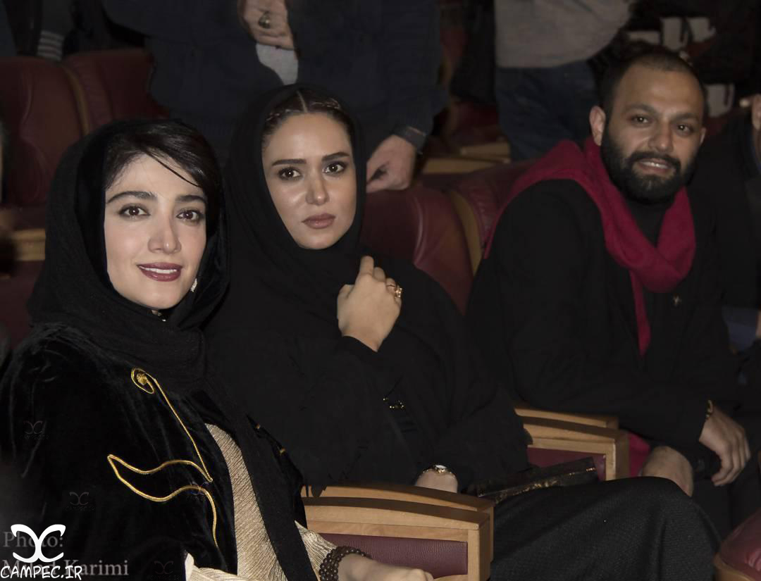 بازیگران در افتتاحیه جشنواره 35 فیلم فجر