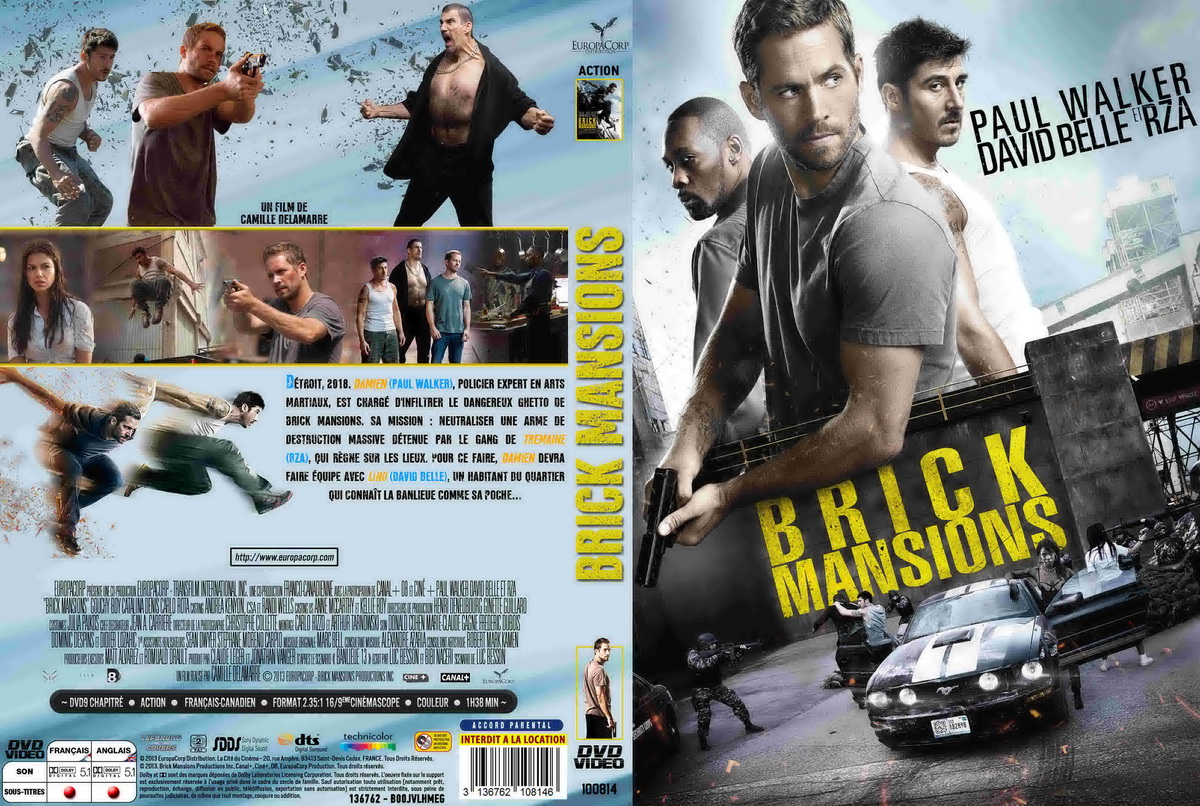 دانلود فیلم بلوک ۱۳ قسمت ۳ Brick Mansions 2014 با دوبله فارسی