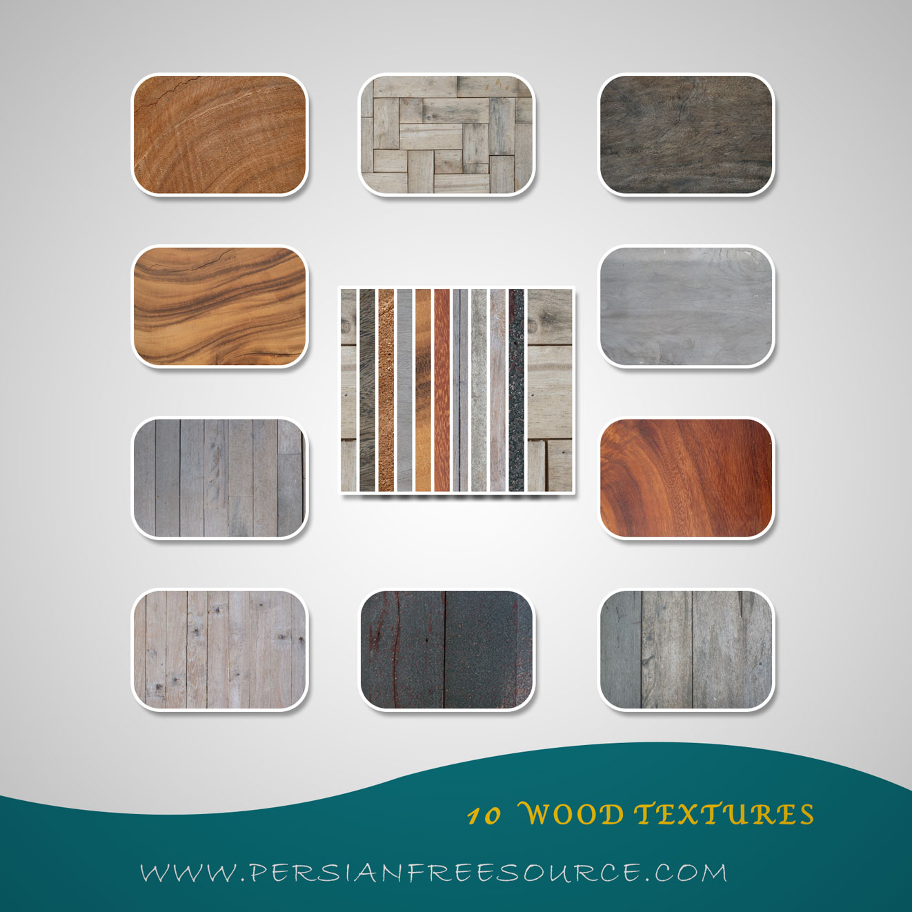 دانلود بافت چوب | Wood Textures Set