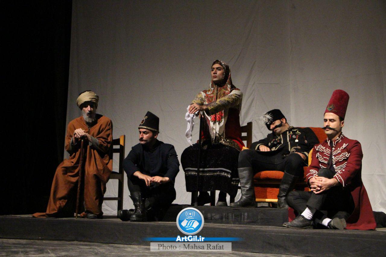 گزارش تصویری از نمایش پری در جشنواره استانی تئاتر گیلان